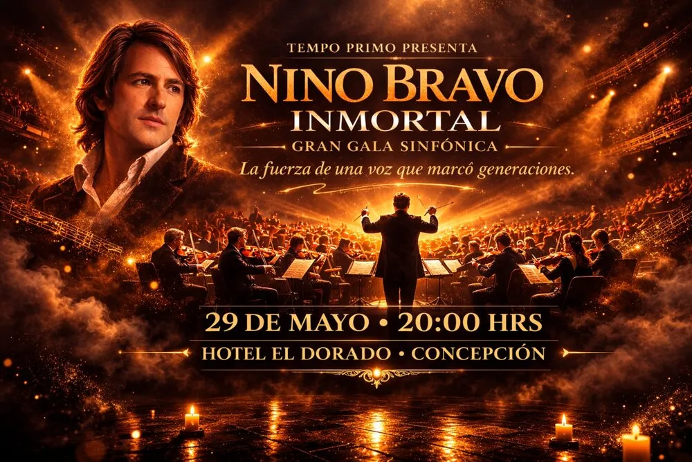 Nino Bravo Inmortal Afiche